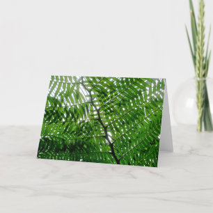 Fern Tree Note-Kaart Kaart