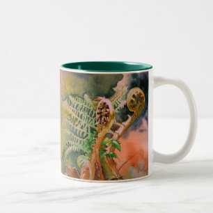 Fern Unfurling Waterverf Mok