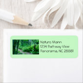 Fern Wandelpad Adres Label (Insitu)