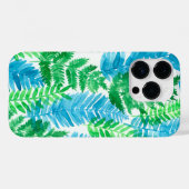 Fern waterverf Case-Mate iPhone case (Achterkant (horizontaal))