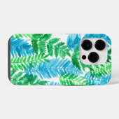 Fern waterverf iPhone hoesje (Achterkant horizontaal)
