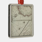Fernand de Noronha Island Metalen Ornament (Rechts)