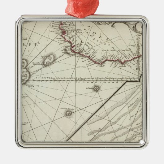 Fernand de Noronha Island Metalen Ornament (Voorkant)