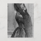 Fernand Khnopff - De sluier Briefkaart (Voorkant)