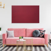 Fernand Leduc - Microchromie 71, ZL Fushia Canvas Afdruk (Insitu (Woonkamer))