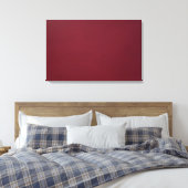 Fernand Leduc - Microchromie 71, ZL Fushia Canvas Afdruk (Insitu (Slaapkamer))