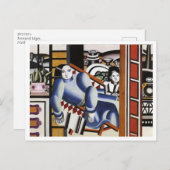 Fernand Léger, 1922, La femme et l'enfant, Modern Briefkaart (Voorkant / Achterkant)