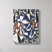 Fernand Leger Contrast of Forms Canvas Afdruk (Voorkant)