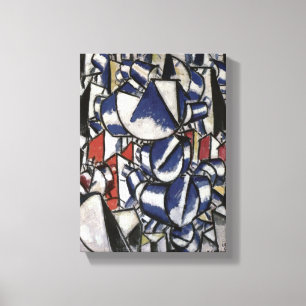 Fernand Leger Contrast of Forms Canvas Afdruk