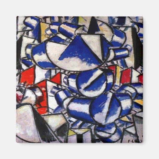 Fernand Leger Contrast of Forms Magneet (Voorkant)