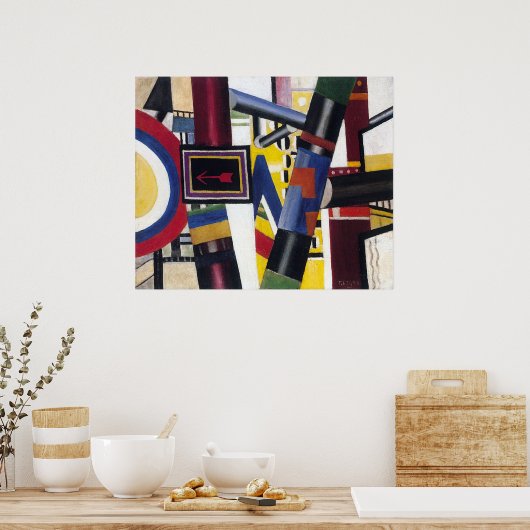 FERNAND LEGER-DE SPOORWEGGROOT POSTER (Keuken)