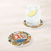 Fernand Leger, nog steeds met een Mok van de Beer Zandsteen Onderzetter (Zijkant)