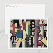 Fernand Léger, The City, 1919, Modern Briefkaart (Voorkant / Achterkant)