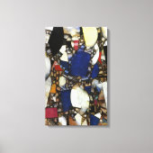  Fernand Leger Woman in Blue Canvas Afdruk (Voorkant)