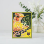 Fernand Toussaint ~ Cafe Jacqmotte Briefkaart (Staand voorkant)