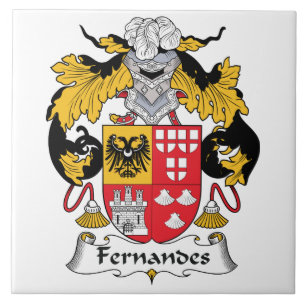 Fernandes Family Crest Tegeltje