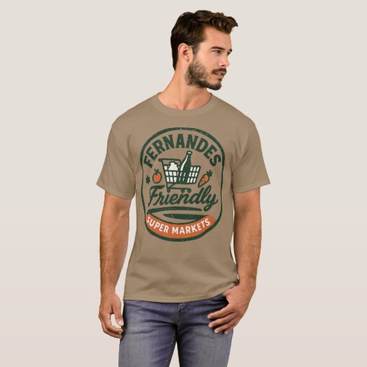 Fernandes-supermarkt T-shirt (Voorkant volledig)