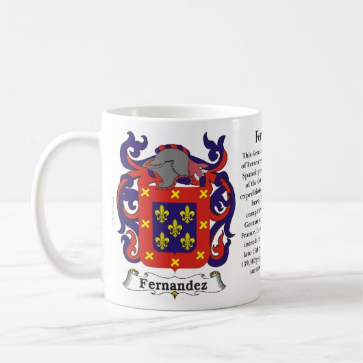 Fernandez Family Coat of Arms Mok (Links)