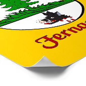 Fernandez Family Shield Afdrukken Poster (Hoek)