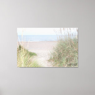 Fernandina Beach Access Canvas Afdruk