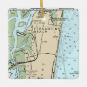 Fernandina Beach FL Ceramic Ornament (Voorkant)