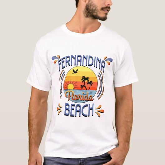 Fernandina Beach, Florida T-shirt (Voorkant)