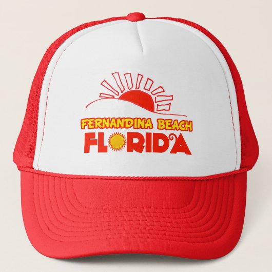 Fernandina Beach, Florida Trucker Pet (Voorkant)