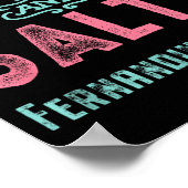 Fernandina Beach Florida Zout en Zilt Poster (Hoek)