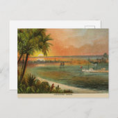  Fernandina Harbour Amelia Island Briefkaart (Voorkant / Achterkant)