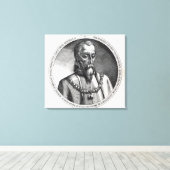 Fernando Alvarez de Toledo, 3e hertog van Alba Canvas Afdruk (Insitu (Houten vloer))