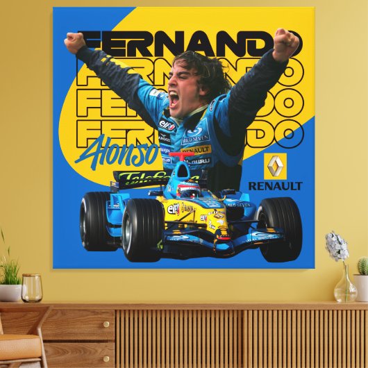 Fernando Canvas Afdruk (Insitu (Woonkamer))