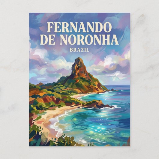 Fernando de Noronha Brazilië Briefkaart (Voorkant)