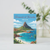Fernando de Noronha Brazilië Briefkaart (Staand voorkant)