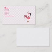 Fernando Flamingo Visitekaartje (Voorkant / Achterkant)