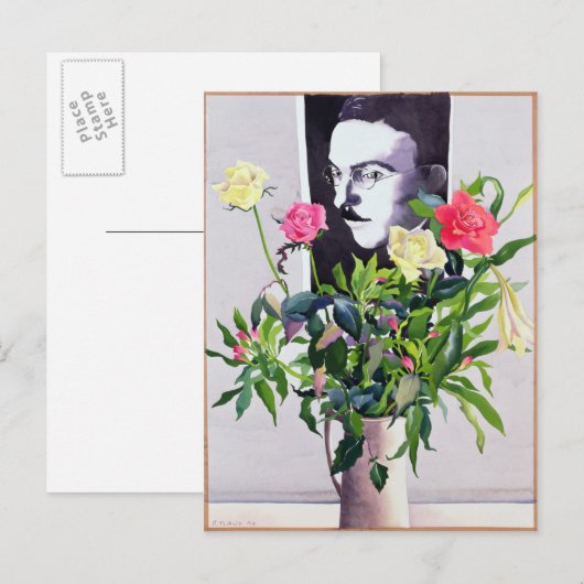 Fernando Pessoa Briefkaart (Voorkant / Achterkant)