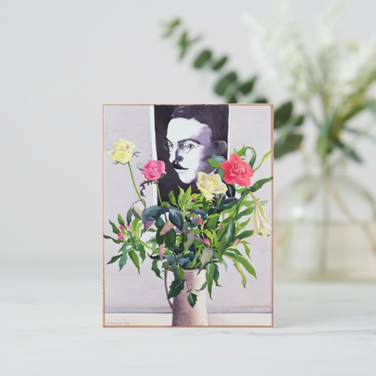 Fernando Pessoa Briefkaart (Staand voorkant)