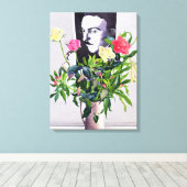 Fernando Pessoa Canvas Afdruk (Insitu (Houten vloer))