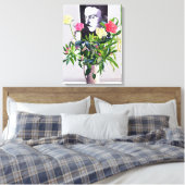 Fernando Pessoa Canvas Afdruk (Insitu (Slaapkamer))