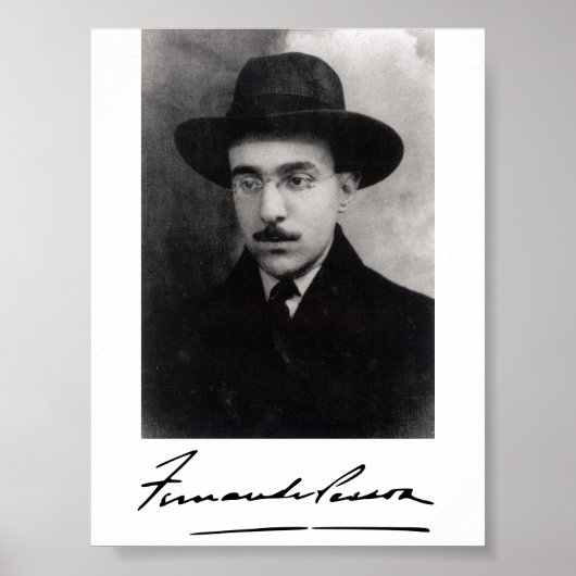 Fernando Pessoa Poster (Voorkant)