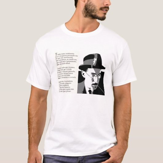 Fernando Pessoa T-shirt (Voorkant)