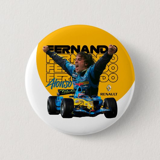 Fernando Ronde Button 5,7 Cm (Voorkant)