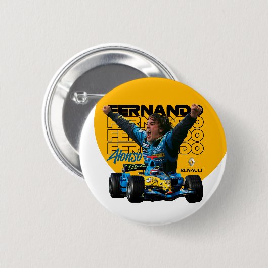 Fernando Ronde Button 5,7 Cm (Voorkant /achterkant)