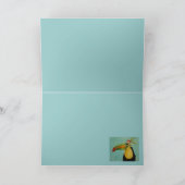 Fernando the toucan wenskaart kaart (Binnen)