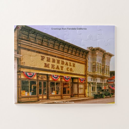 Ferndale Californië Legpuzzel (Horizontaal)