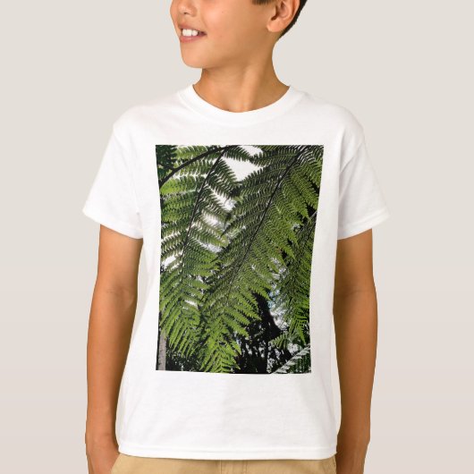 fernebladpatroon kinder t-shirt (Voorkant)