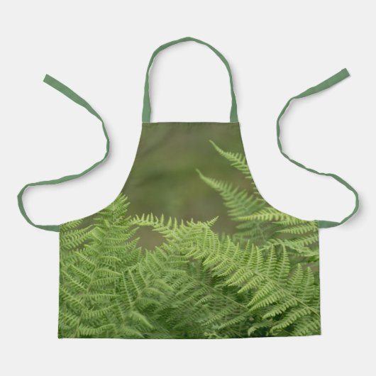 fernegroen schort (Voorkant)