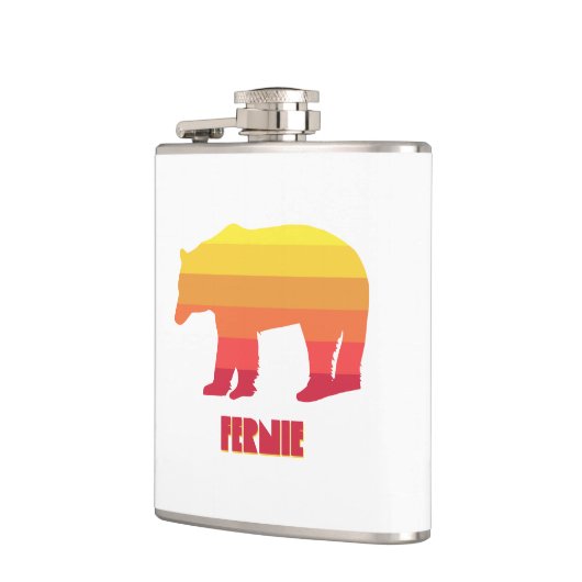 Fernie British Columbia Rainbow-Beer Heupfles (Links)