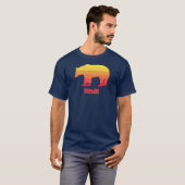 Fernie British Columbia Rainbow-Beer T-shirt (Voorkant volledig)