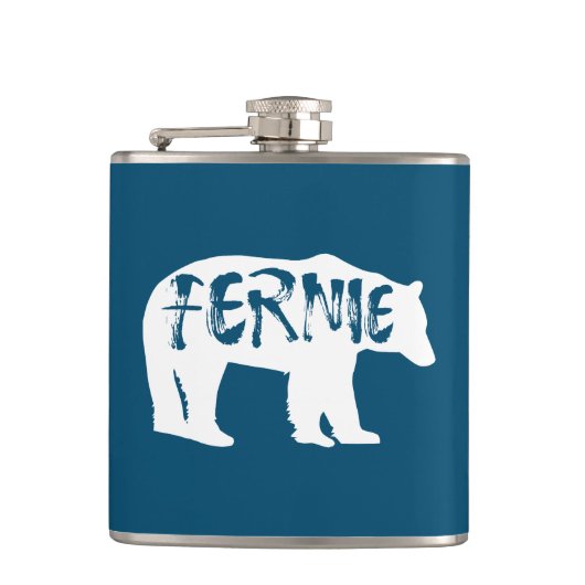 Fernie Brits-Columbia-Beer Heupfles (Voorkant)