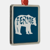 Fernie Brits-Columbia-Beer Metalen Ornament (Rechts)